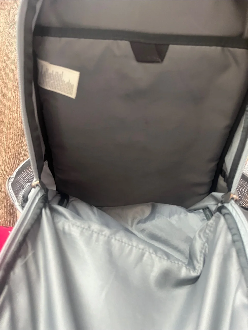 The North Face Jester Backpack - Light Gray with Black Bungee
